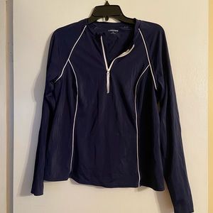 Lands end rash-guard size large